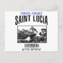 Recherche de saint lucia cartes postales Vintage