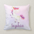 Recherche de licorne rose coussins Crèche