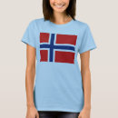 Recherche de drapeau norvégien tshirts Norge