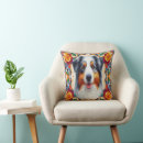 Recherche de berger australien décoration coussins Chiot