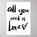 Recherche de amour posters Moderne