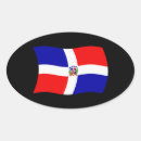 Recherche de république dominicaine autocollants Drapeau