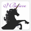 Recherche de silhouette de licorne autocollants Cheval