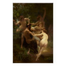 Recherche de nymphes posters William adolphe bouguereau