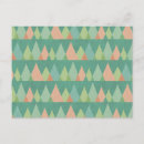 Recherche de motif triangle cartes postales Boho