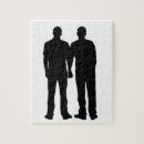 Recherche de sillhouete puzzles Pour eux