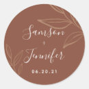 Recherche de réception mariage autocollants Chic