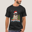 Recherche de carlin noël tshirts Dog
