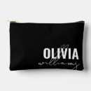 Recherche de noir et blanc cosmétiques pochettes Monogrammé