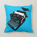 Recherche de machine à écrire coussins Clés