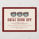 Recherche de chili cook off invitations Fête