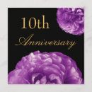 Recherche de 10ème mariage anniversaire invitations Dixième