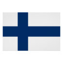 Recherche de drapeau de la finlande posters Patriotique