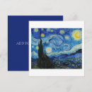Recherche de van gogh vœux cartes Peinture