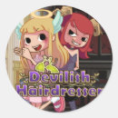 Recherche de diable mignon autocollants Drôle