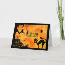 Recherche de silhouette cartes halloween Chat