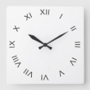 Recherche de chiffres romains blancs horloges Pour tous