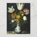 Recherche de vase de tulipes cartes postales Rose