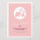 Recherche de éléphant baby shower invitations Élégant
