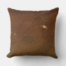 Recherche de faux cuir coussins Rustique