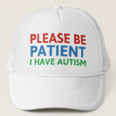 Recherche de patient casquettes J'ai de l'autisme
