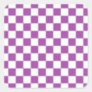 Recherche de damier violet autocollants À damiers