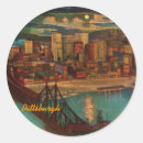 Recherche de lumière lune autocollants Nuit