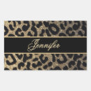 Recherche de léopard bleu autocollants Scintille