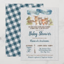 Recherche de bois rustique baby shower invitations Animaux de la forêt