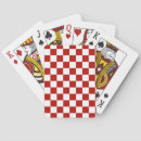 Recherche de damier rouge jeux de cartes Pour tous