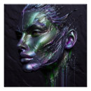 Recherche de sans visage posters Illustration
