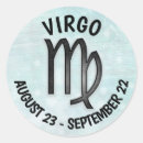 Recherche de virgo autocollants Bleu