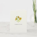 Recherche de tournesols vœux cartes Aquarelle