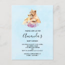 Recherche de lion cub invitations Aquarelle