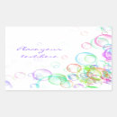 Recherche de de bulle rectangles autocollants Baby
