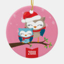 Recherche de chouette ornements Mignon