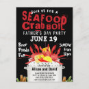 Recherche de crabe heureux cartes postales Fruits de mer