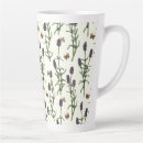 Recherche de papillon lavande tasses Aquarelle