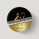 Recherche de note de musique badges Musicien
