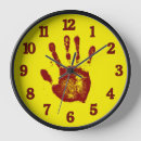 Recherche de rouge sang horloges Halloween