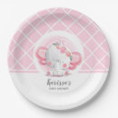Recherche de elephant baby shower assiettes Safari