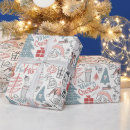 Recherche de ancien papier cadeau Noël
