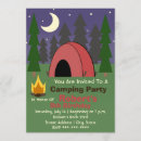 Recherche de tente camping invitations Feu de camp