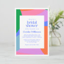 Recherche de bright bridal shower invitations Lumineux