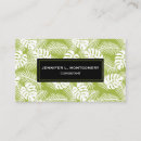 Recherche de jungle tropicale cartes visite Feuillage