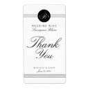 Recherche de monogrammes faits sur commande autocollants Blanc