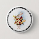 Recherche de lapin blanc badges Imaginaire