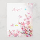 Recherche de tendresse cartes postales Rose