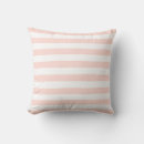 Recherche de corail et blanc coussins Rayures