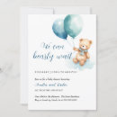Recherche de bearly wait baby shower invitations Bébé